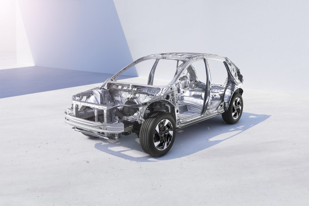 A crucial component of all Subaru crossover safety features are a strong frame, especially in the rare event of a collision. 